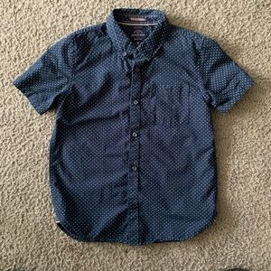 Cactus Boys Blue Button Down Shirt
